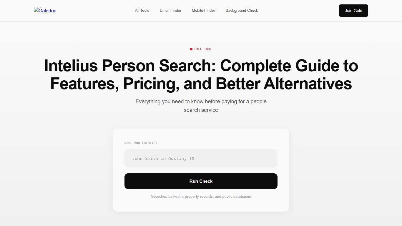 Person Search Intelius: Full Review + Free Alternatives