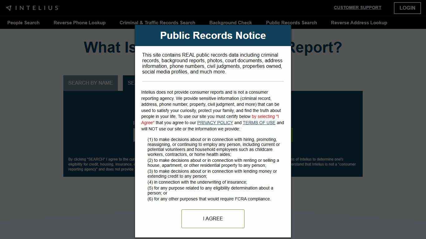 Intelius Address Reports: What You Can Expect