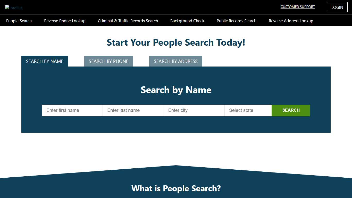 Intelius People Search - Search People In The USA